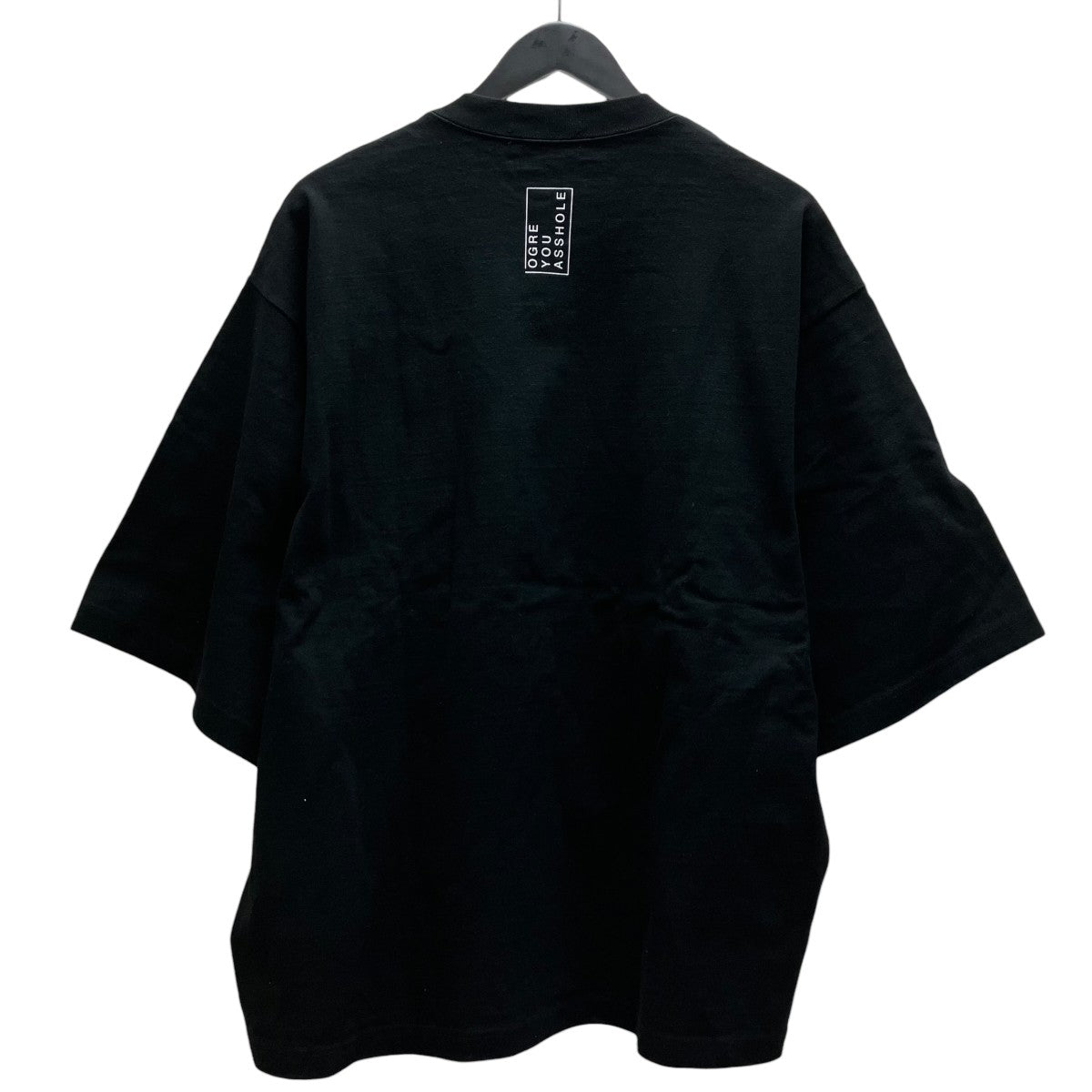 パッチプリントヘビー天竺ドルマンTEE