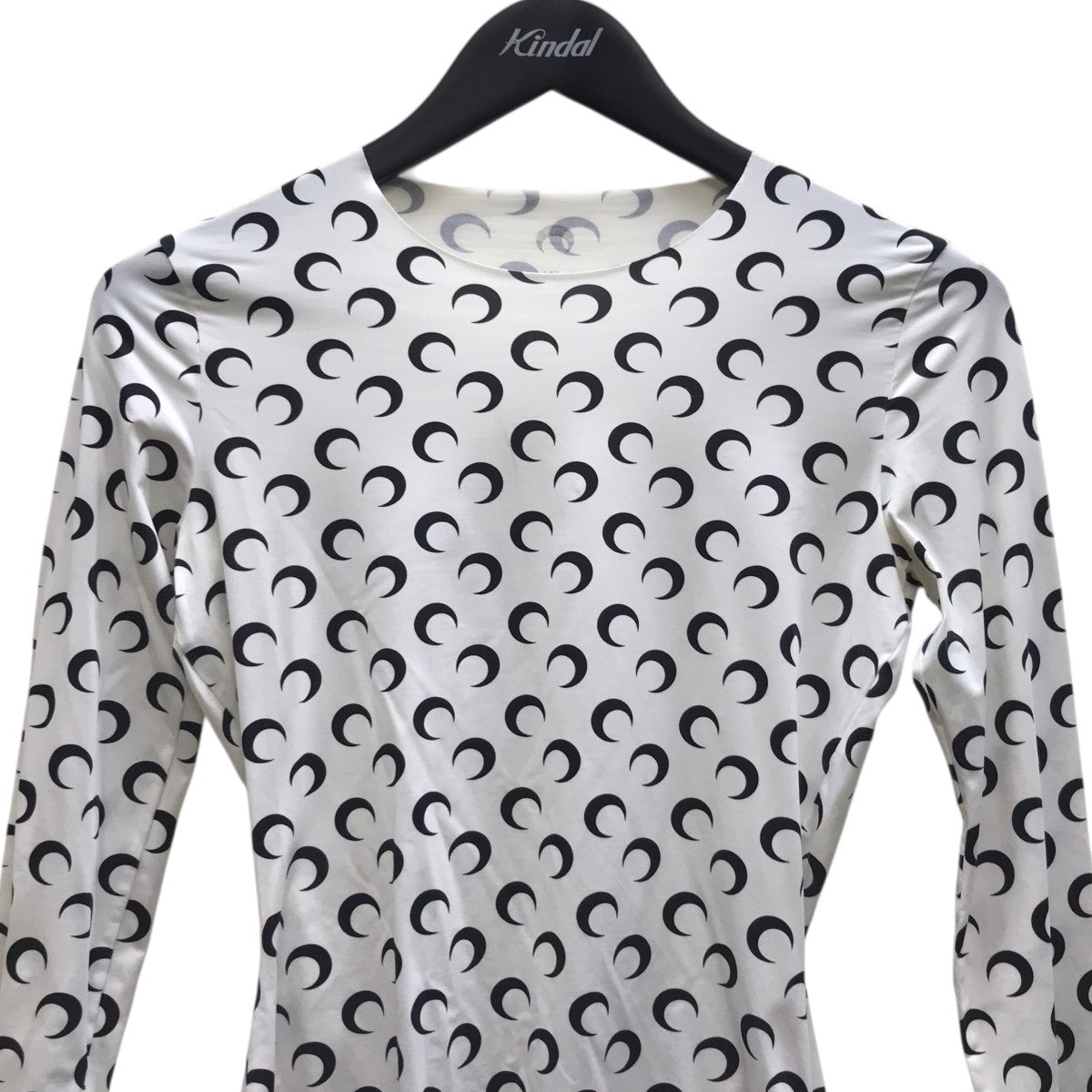 marine serre(マリーンセル) borderlineボーダーライントップ ホワイト