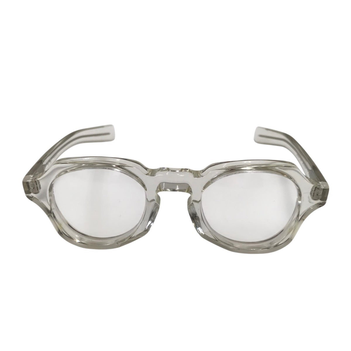 金子眼鏡 KAS 20CL 日本製 クリアフレーム 金子眼鏡(カネコメガネ) クリアフレーム眼鏡 KAS 20 CL サイズ 45□24