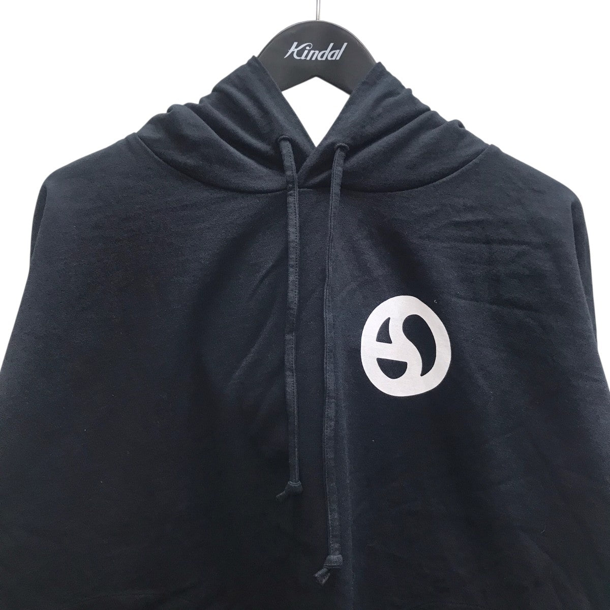 【正規品】Acne Studios パーカー Acne Studios - Fleece logo hoodie - Pale Grey Melange