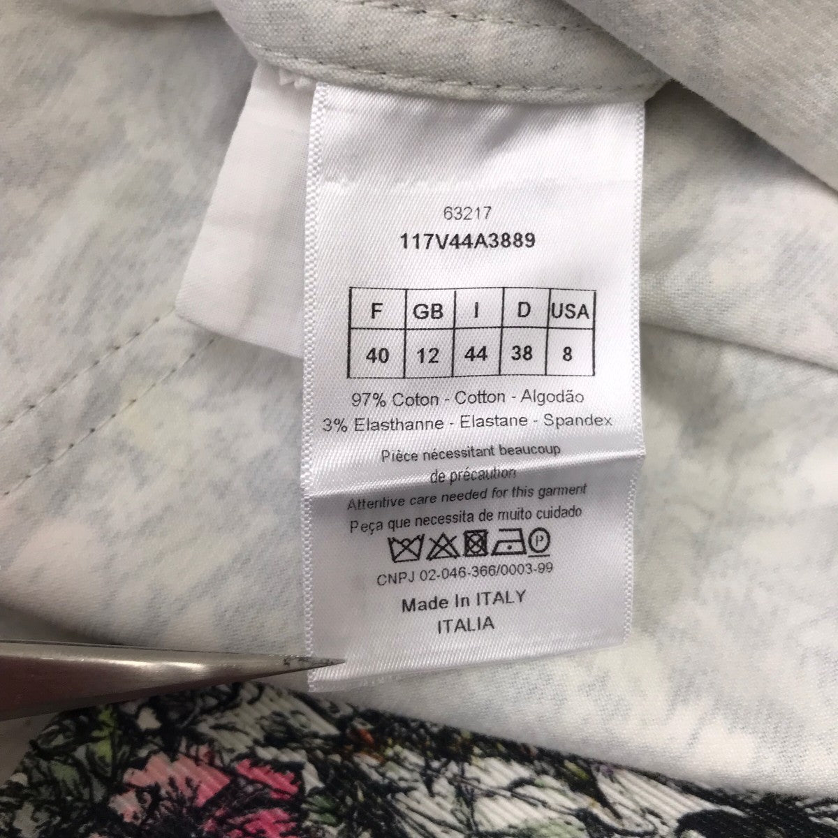 Christian Dior 総柄シャツ 古着・中古-6枚目のアイテム画像