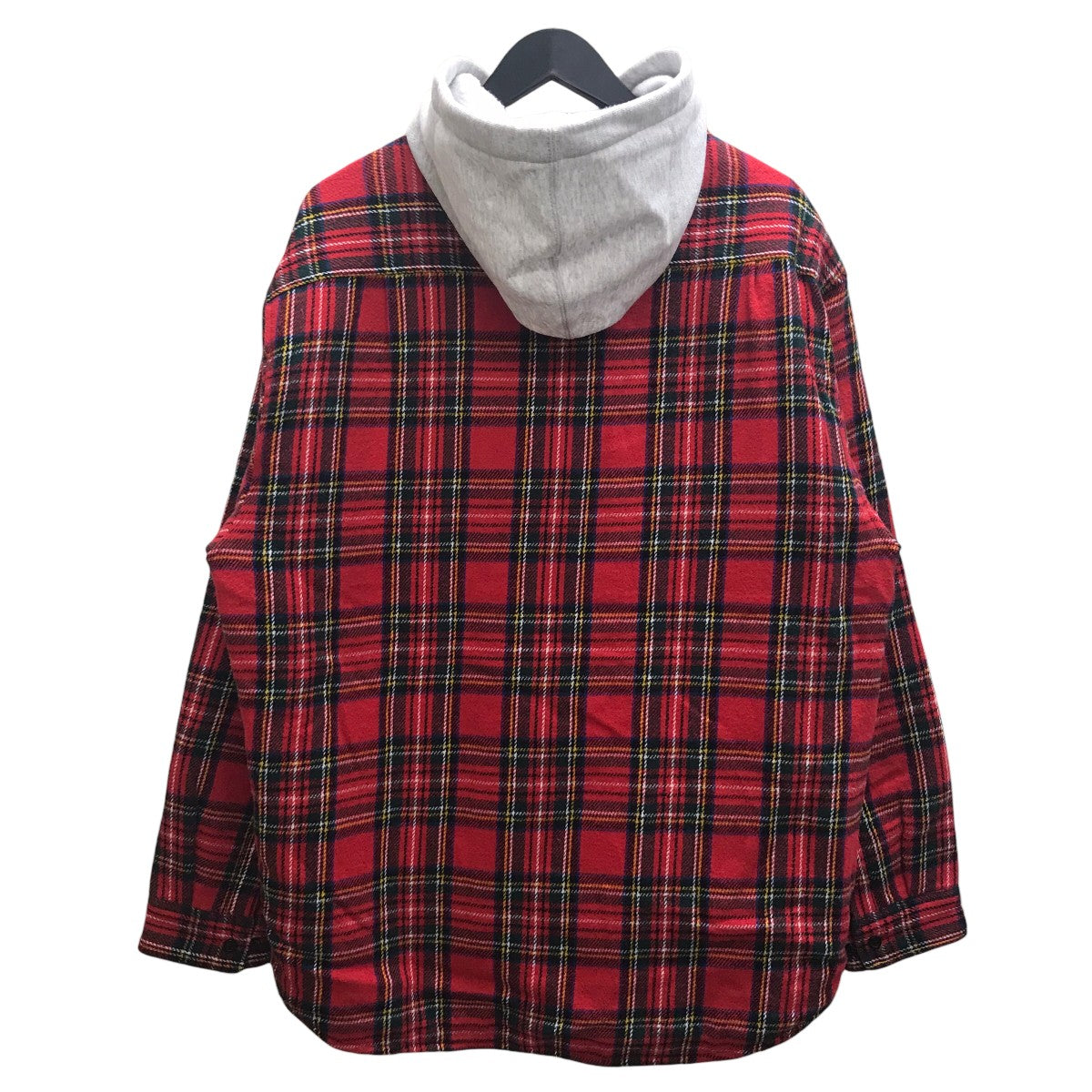23AWTartan Flannel Hooded shirtフーデットフランネルシャツ