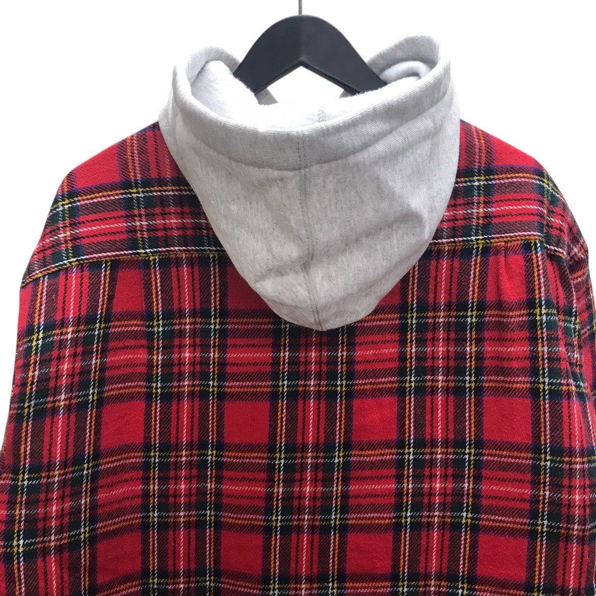 23AWTartan Flannel Hooded shirtフーデットフランネルシャツ
