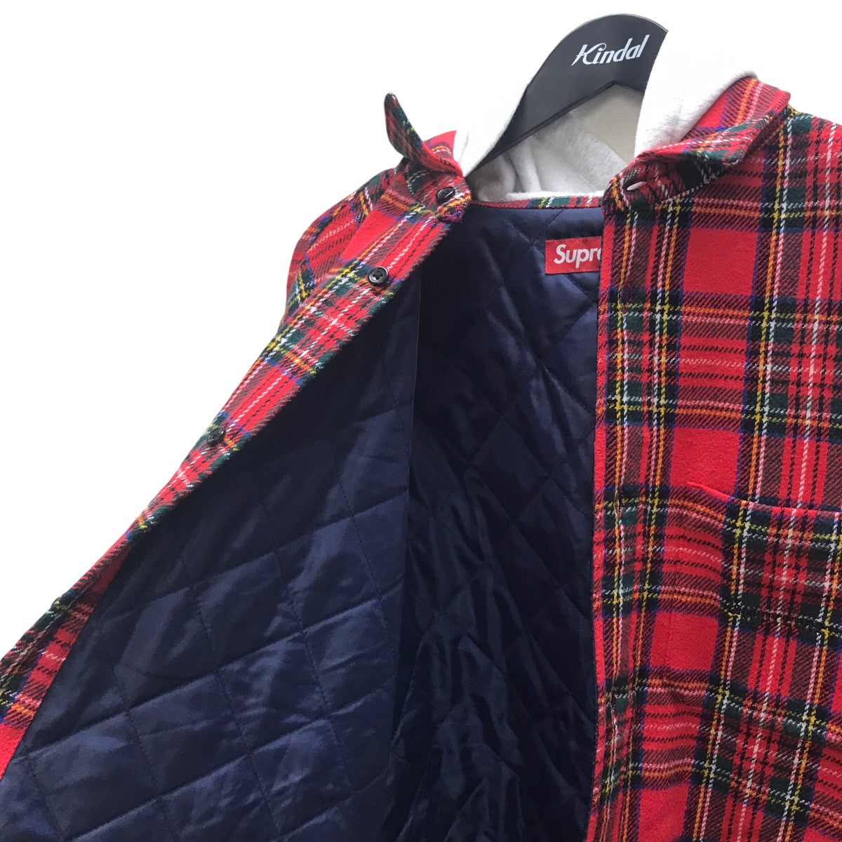 23AWTartan Flannel Hooded shirtフーデットフランネルシャツ