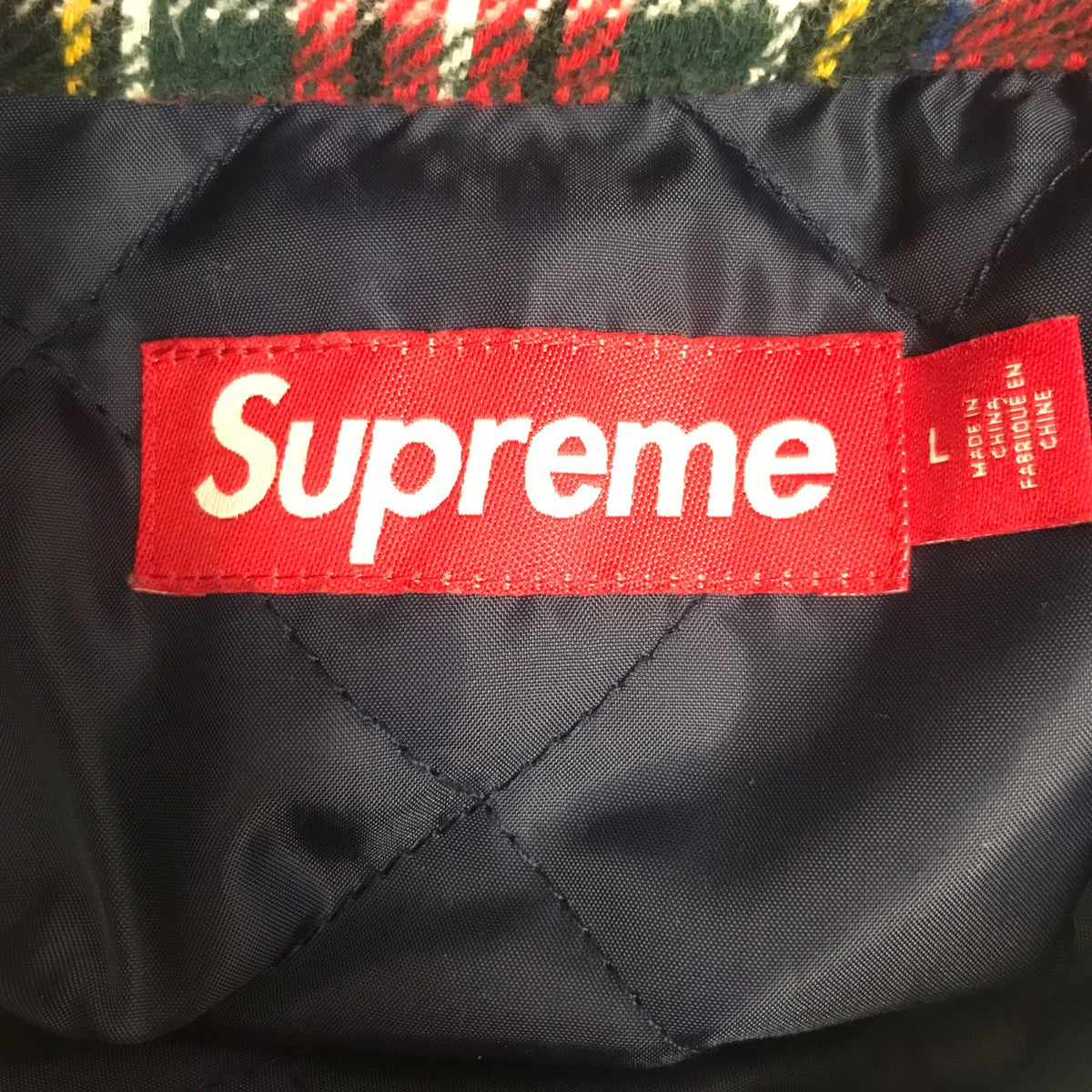 23AWTartan Flannel Hooded shirtフーデットフランネルシャツ