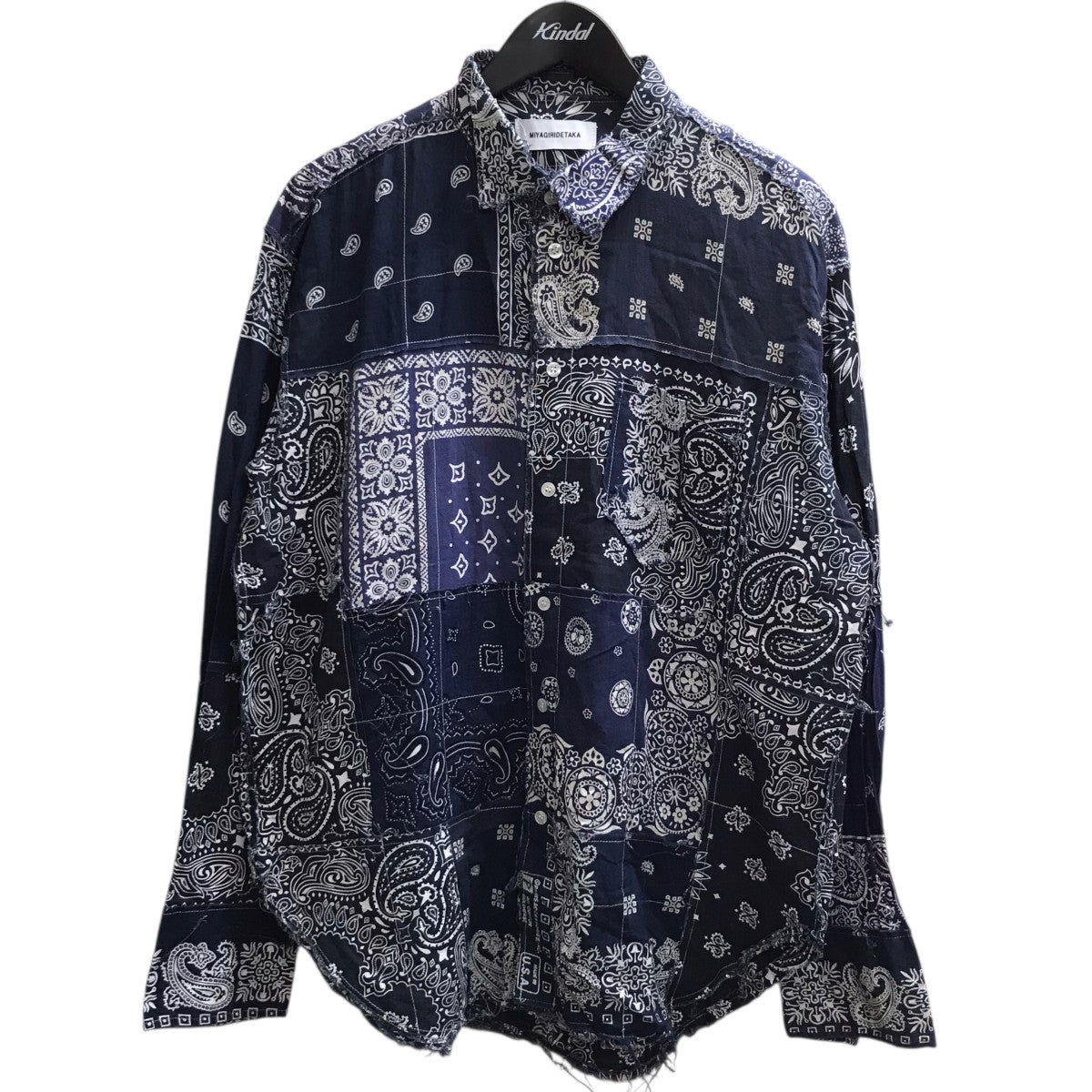 MIYAGIHIDETAKA BANDANAShirtバンダナシャツ 古着・中古-1枚目のアイテム画像