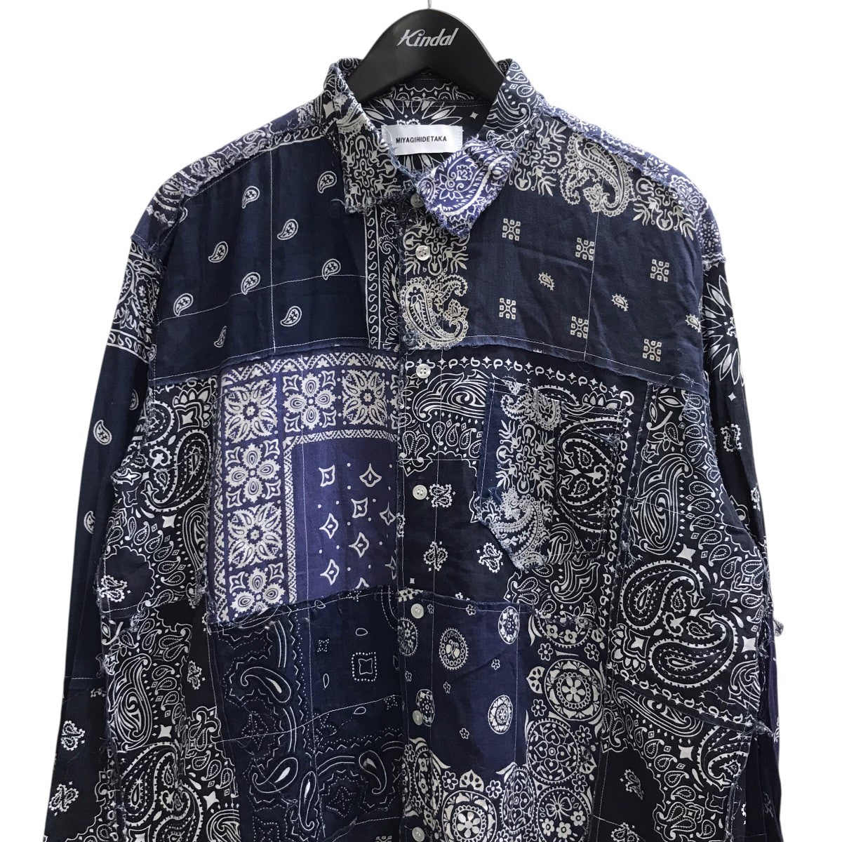MIYAGIHIDETAKA BANDANAShirtバンダナシャツ 古着・中古-2枚目のアイテム画像