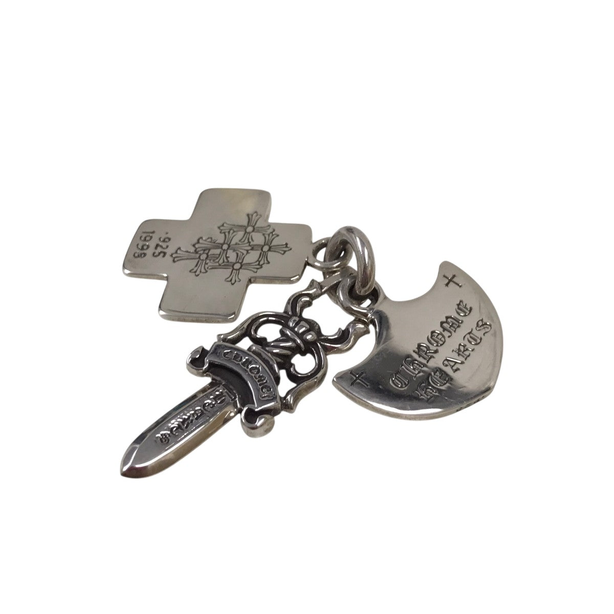 CHROME HEARTS ギャランティ3 trinkets pendant3トリンケッツチャーム 古着・中古-1枚目のアイテム画像