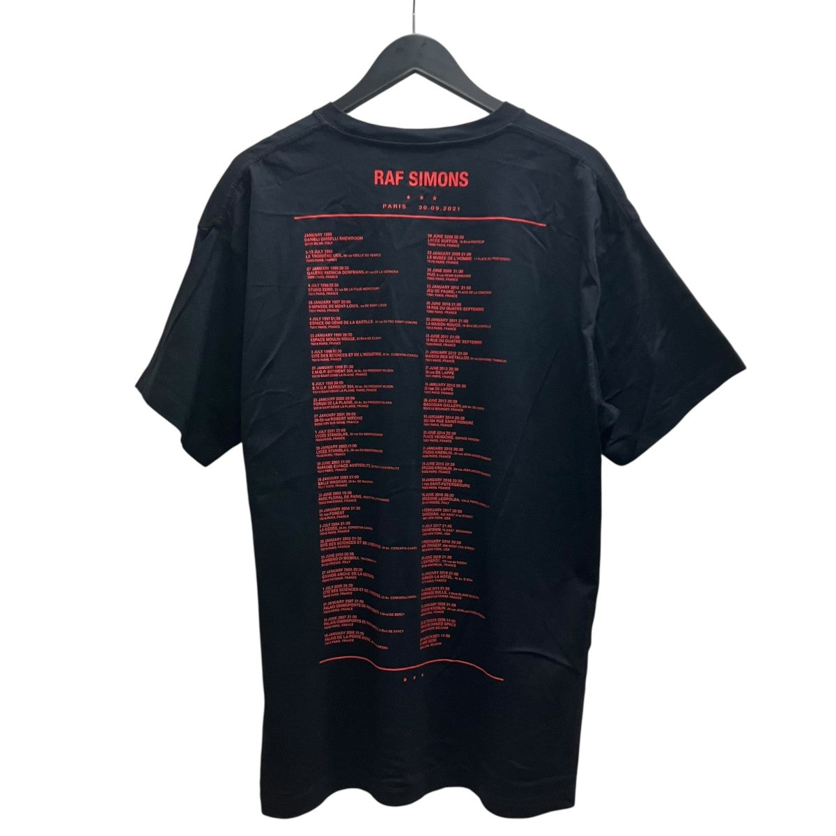 22SS TOUR Oversized T-shirt 半袖Tシャツ