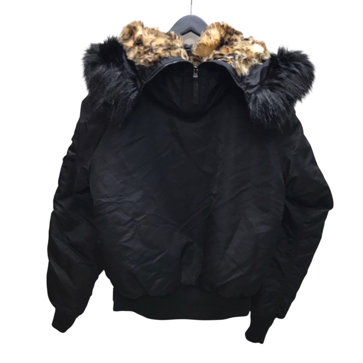 stussy×ALPHA INDUSTRIES フライトジャケット PON004675 ブラック