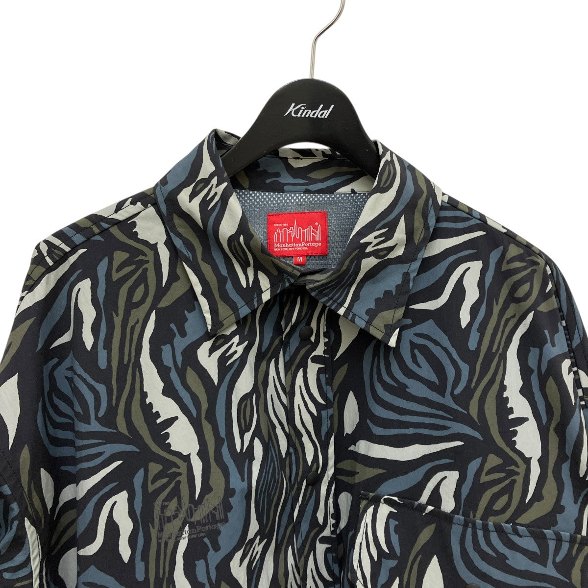 Manhattan Portage オーバーサイズナイロンジャケット23SS-MP-M513 古着・中古-2枚目のアイテム画像
