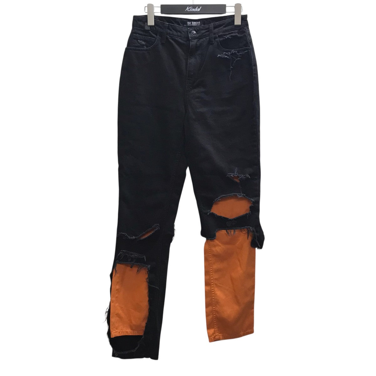RAF SIMONS(ラフシモンズ) 【DESTROYED DUOBLE DENM】 ダメージ加工