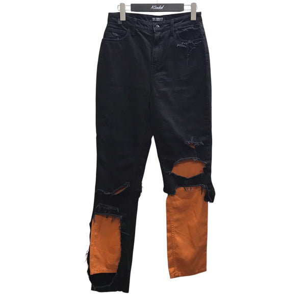 RAF SIMONS(ラフシモンズ) 【DESTROYED DUOBLE DENM】 ダメージ加工