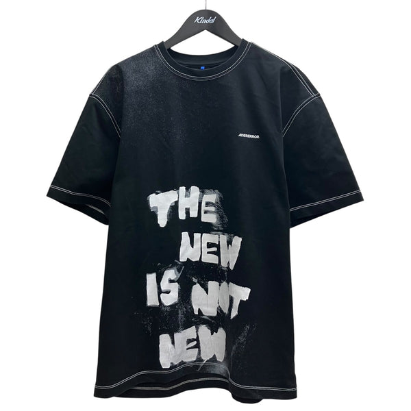 ADER error(アーダーエラー) プリントTシャツ BLASSHT1 4BK1 ブラック