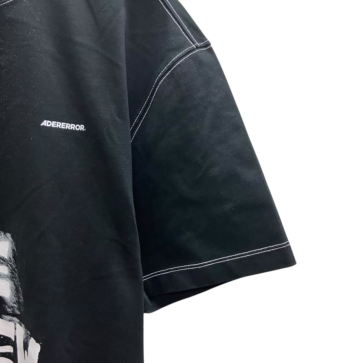 ADER error(アーダーエラー) プリントTシャツ BLASSHT1 4BK1 ブラック