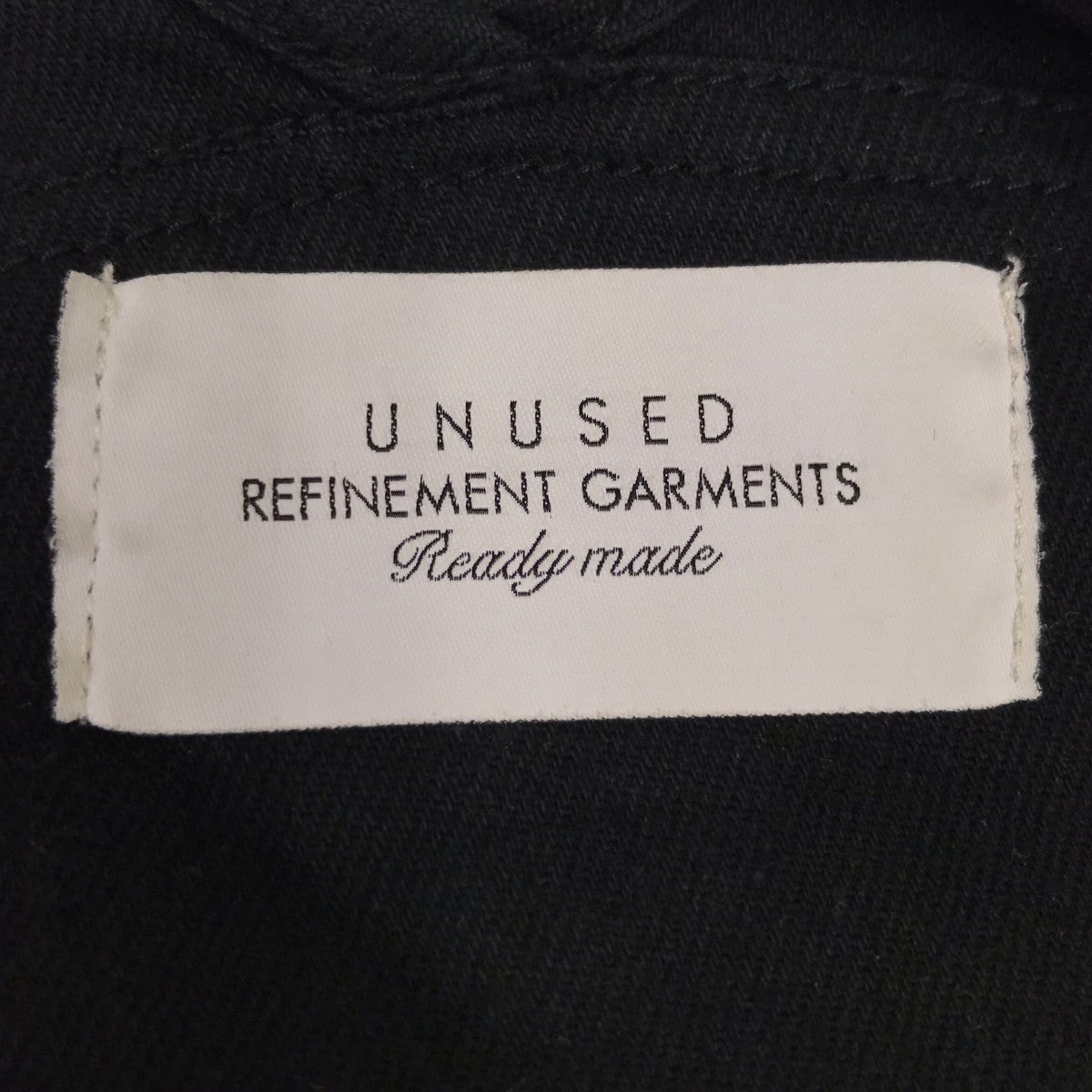 UNUSED oz denim overall カバーオール 古着・中古-7枚目のアイテム画像