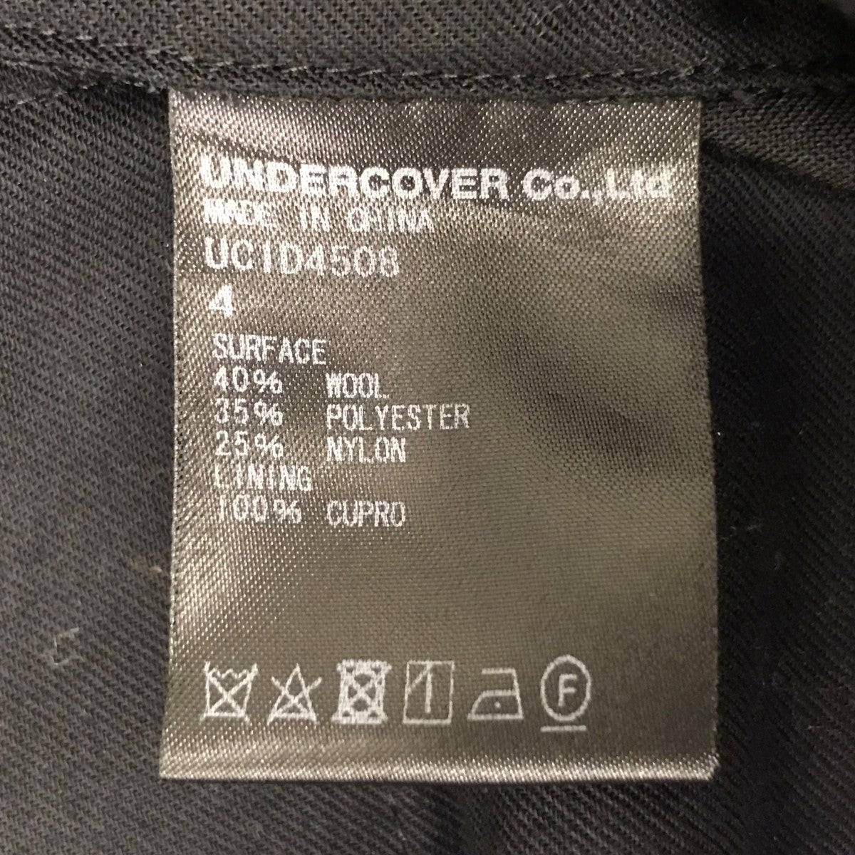 UNDERCOVER サマーウールイージーフレアスラックス 古着・中古-6枚目のアイテム画像