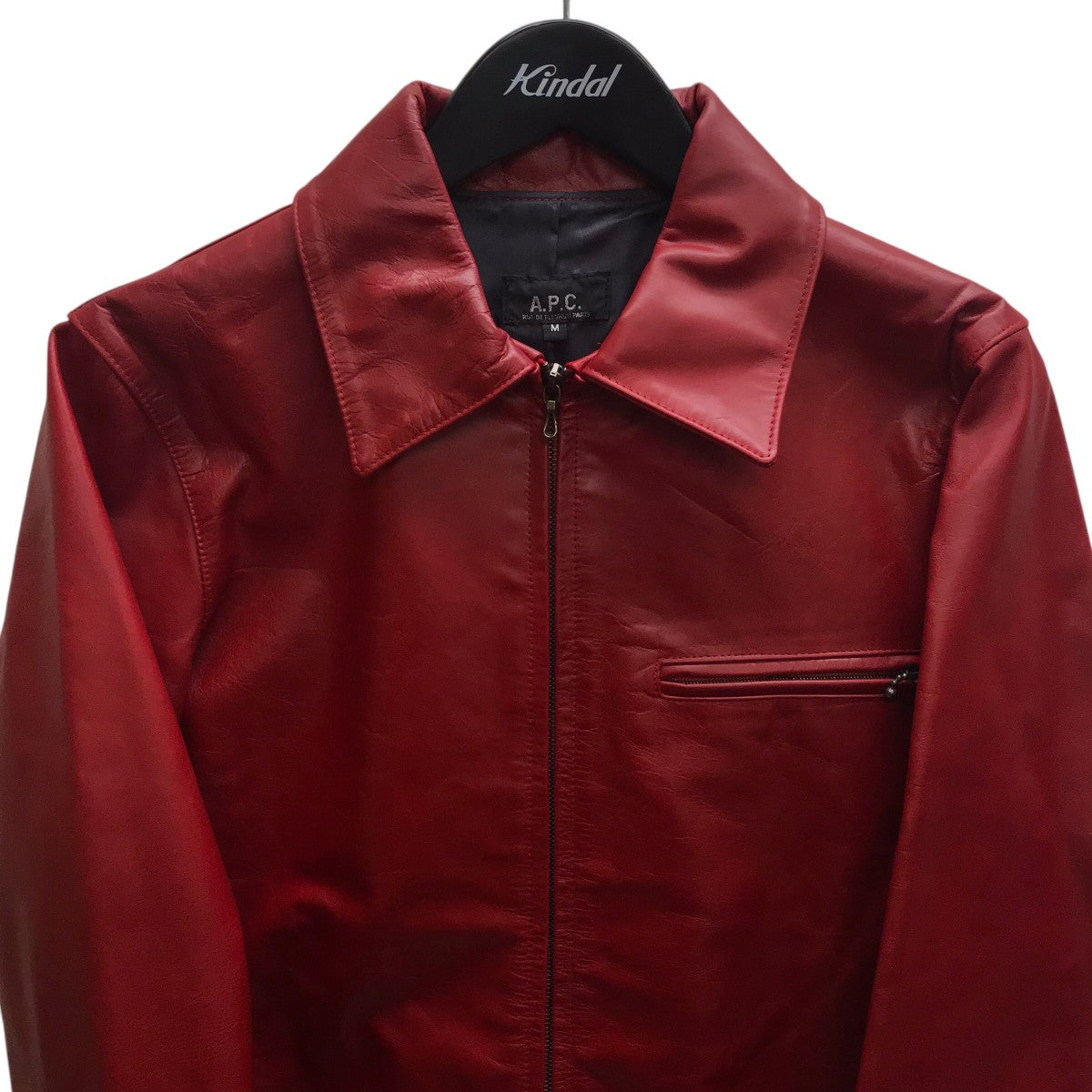 A•P•C レザージャケット モトブルゾン｜HOMME ｜A.P.C. | アーペーセー日本公式オンラインストア