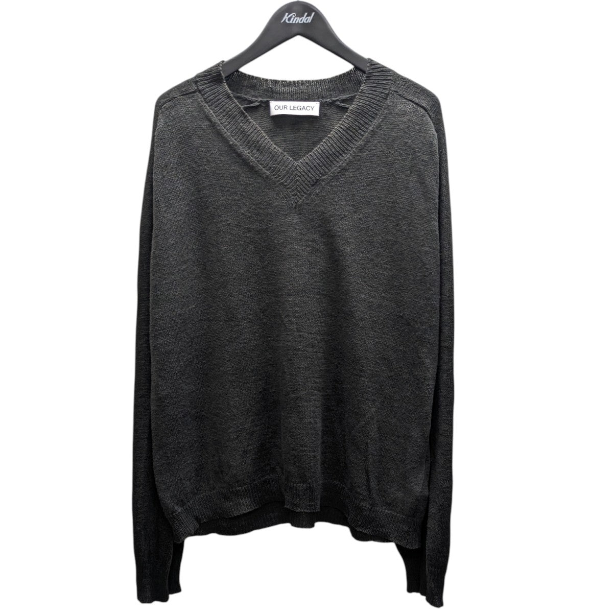 OUR LEGACY アワーレガシー 25SS RUE V-NECK 44 OUR LEGACY(アワーレガシー) 【 RUE V-NECK】 Vネックニット M2253RNG