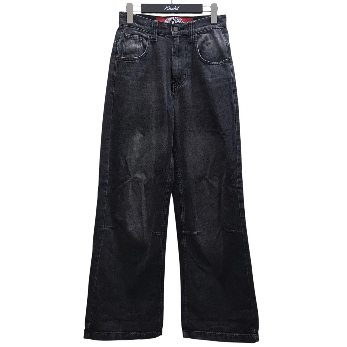 Jaded london(ジェイデッドロンドン) レオパードデニムパンツ ブラック