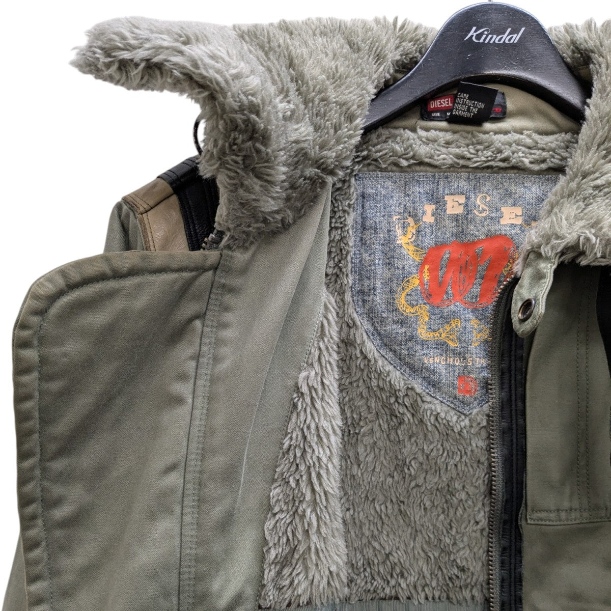 DIESEL(ディーゼル) フライトジャケット グリーン サイズ M｜【公式