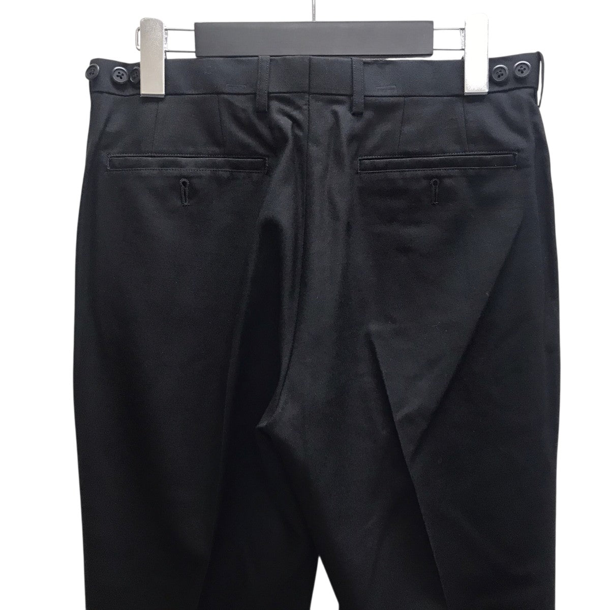 LAD MUSICIAN(ラッドミュージシャン) WOOL GABARDINE STRAIGHT SLACKS