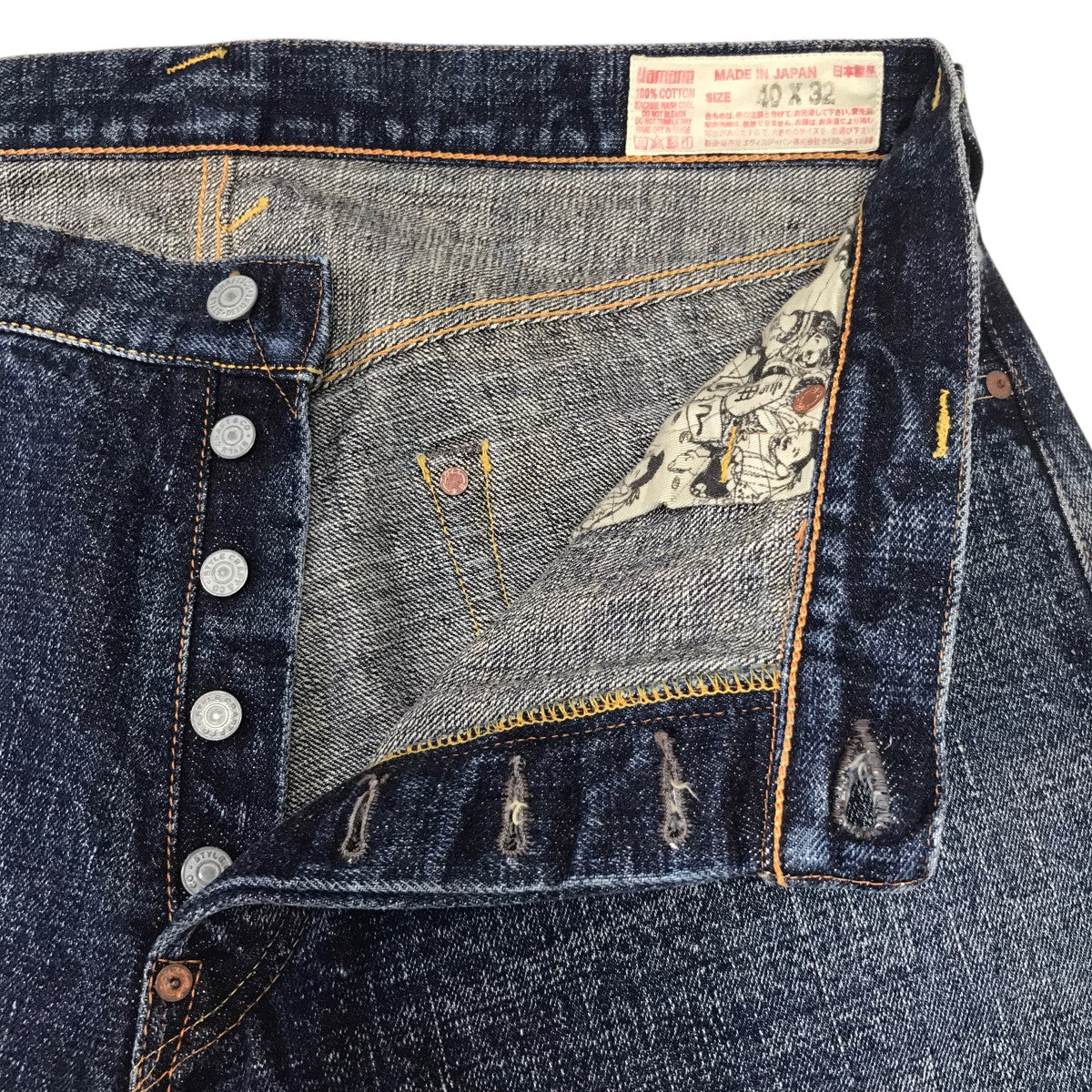 EVISU(エヴィス) デニムパンツ インディゴ サイズ 40/32｜【公式