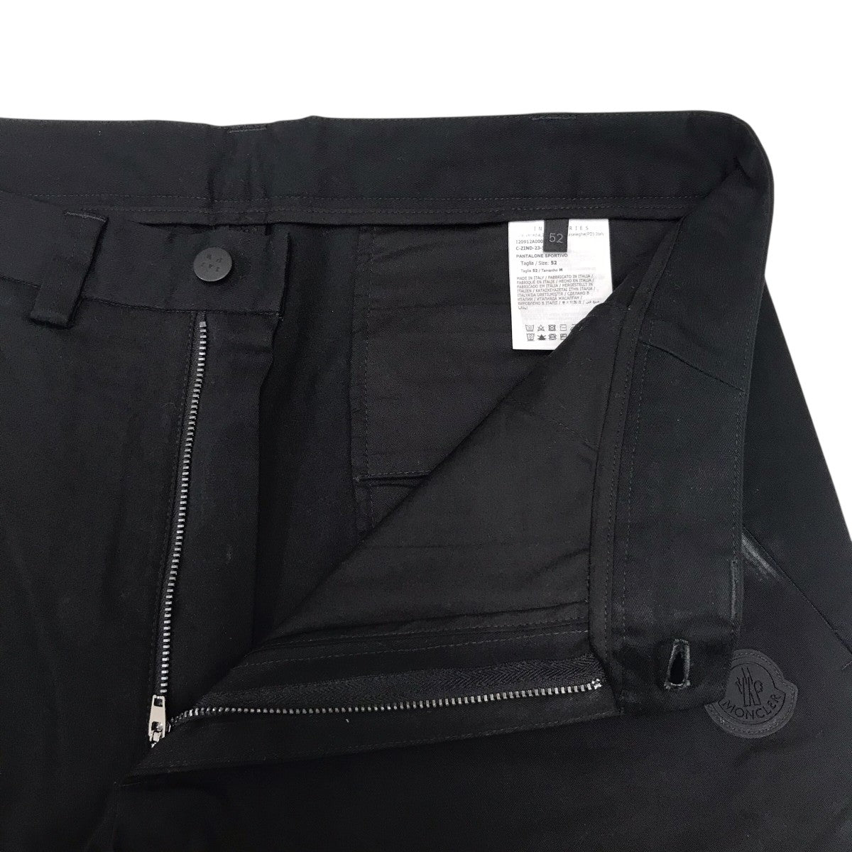 MONCLER(モンクレール) カーゴパンツ J-29528968-5 ブラック サイズ 52
