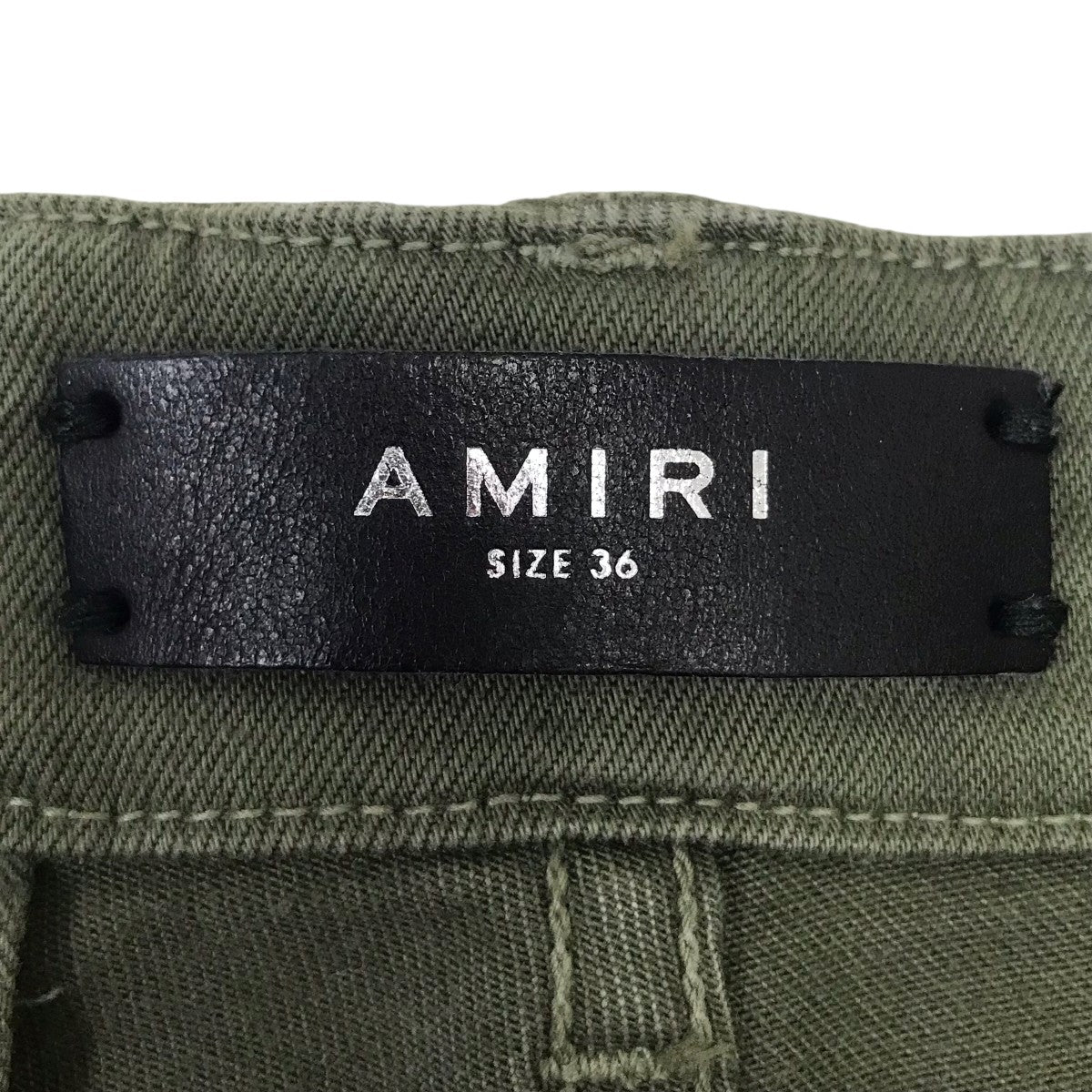 AMIRI(アミリ) カーゴパンツ グリーン サイズ 36｜【公式】カインド