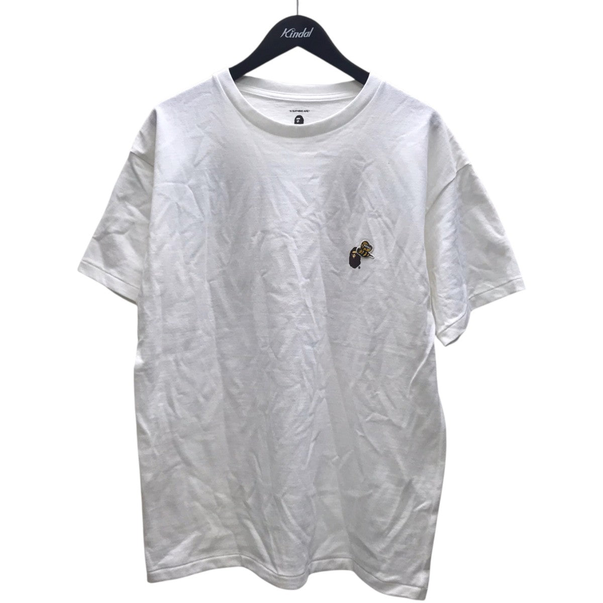 A BATHING APE×READYMADE 胸刺繍Tシャツ 古着・中古-1枚目のアイテム画像