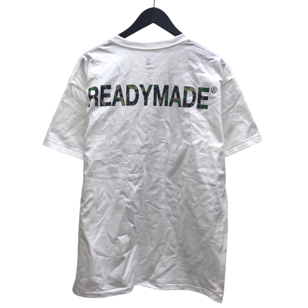 A BATHING APE×READYMADE 胸刺繍Tシャツ 古着・中古-2枚目のアイテム画像