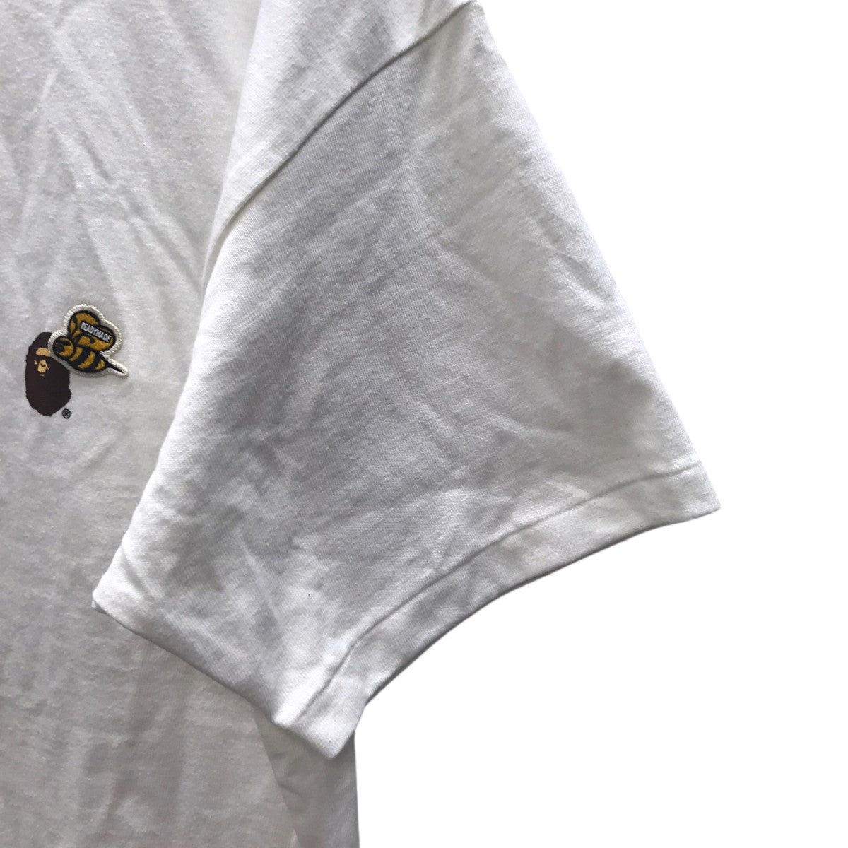 A BATHING APE×READYMADE 胸刺繍Tシャツ 古着・中古-4枚目のアイテム画像