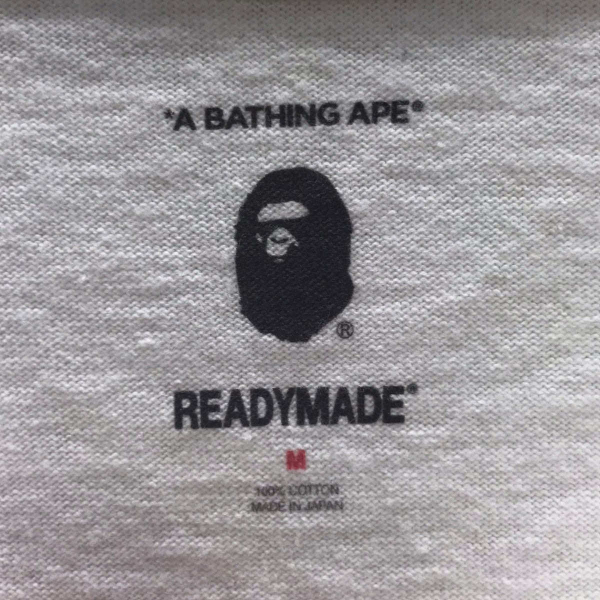 A BATHING APE×READYMADE 胸刺繍Tシャツ 古着・中古-5枚目のアイテム画像