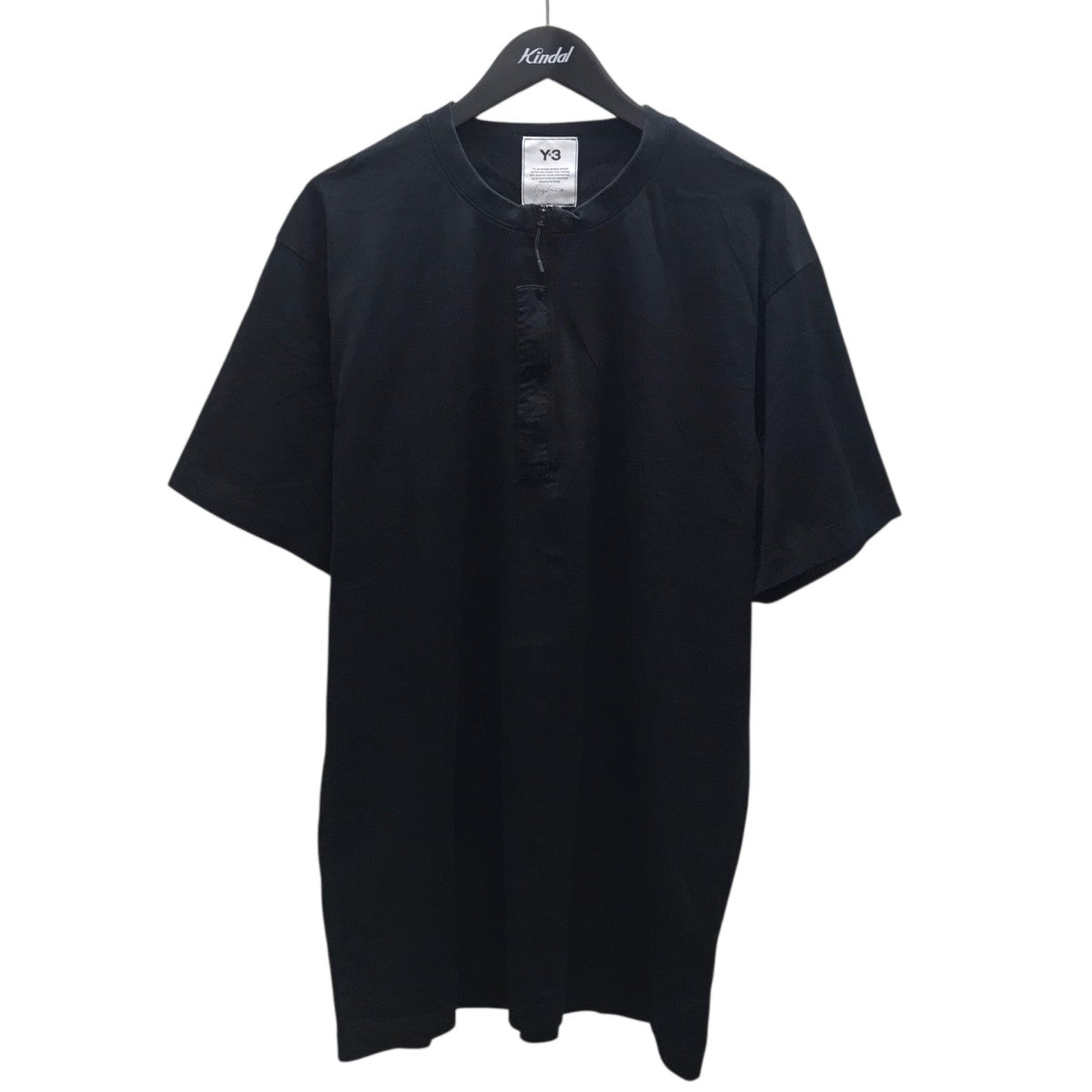 Y-3 フロントジップTシャツ 古着・中古-1枚目のアイテム画像