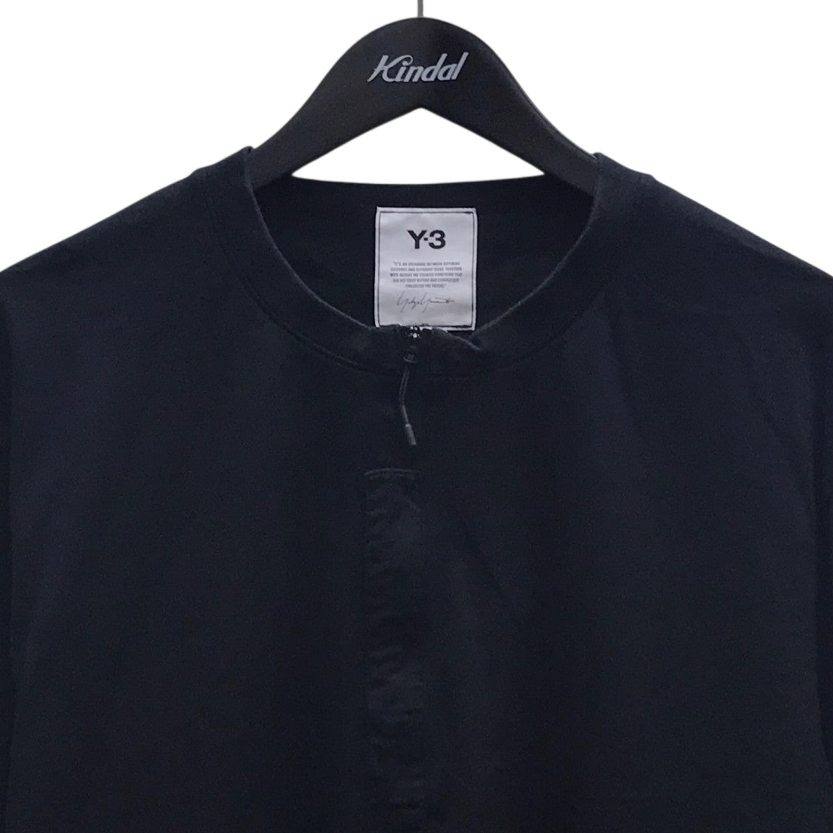 Y-3 フロントジップTシャツ 古着・中古-3枚目のアイテム画像