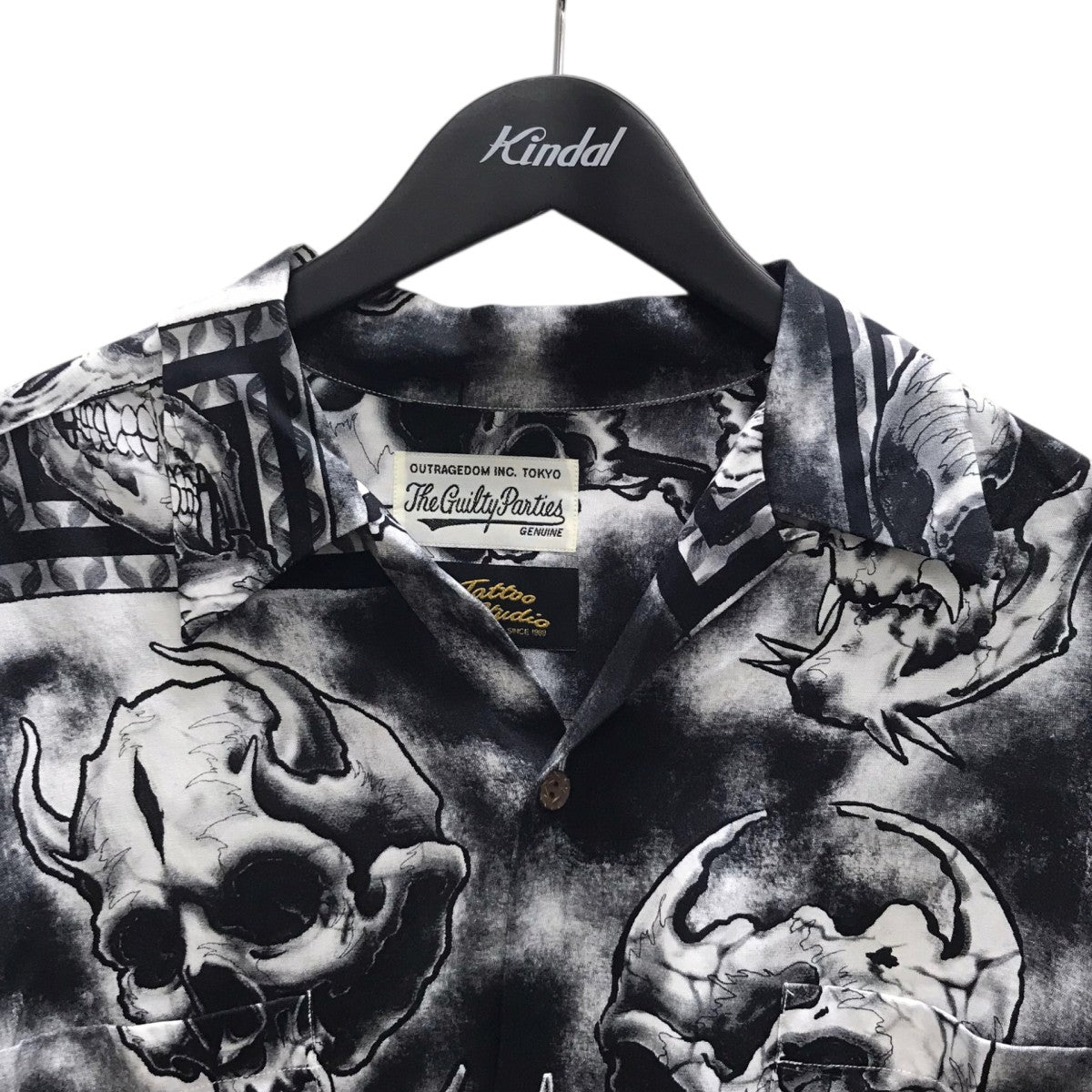 TATOO STUDIO HAWAIANSHIRT半袖シャツ