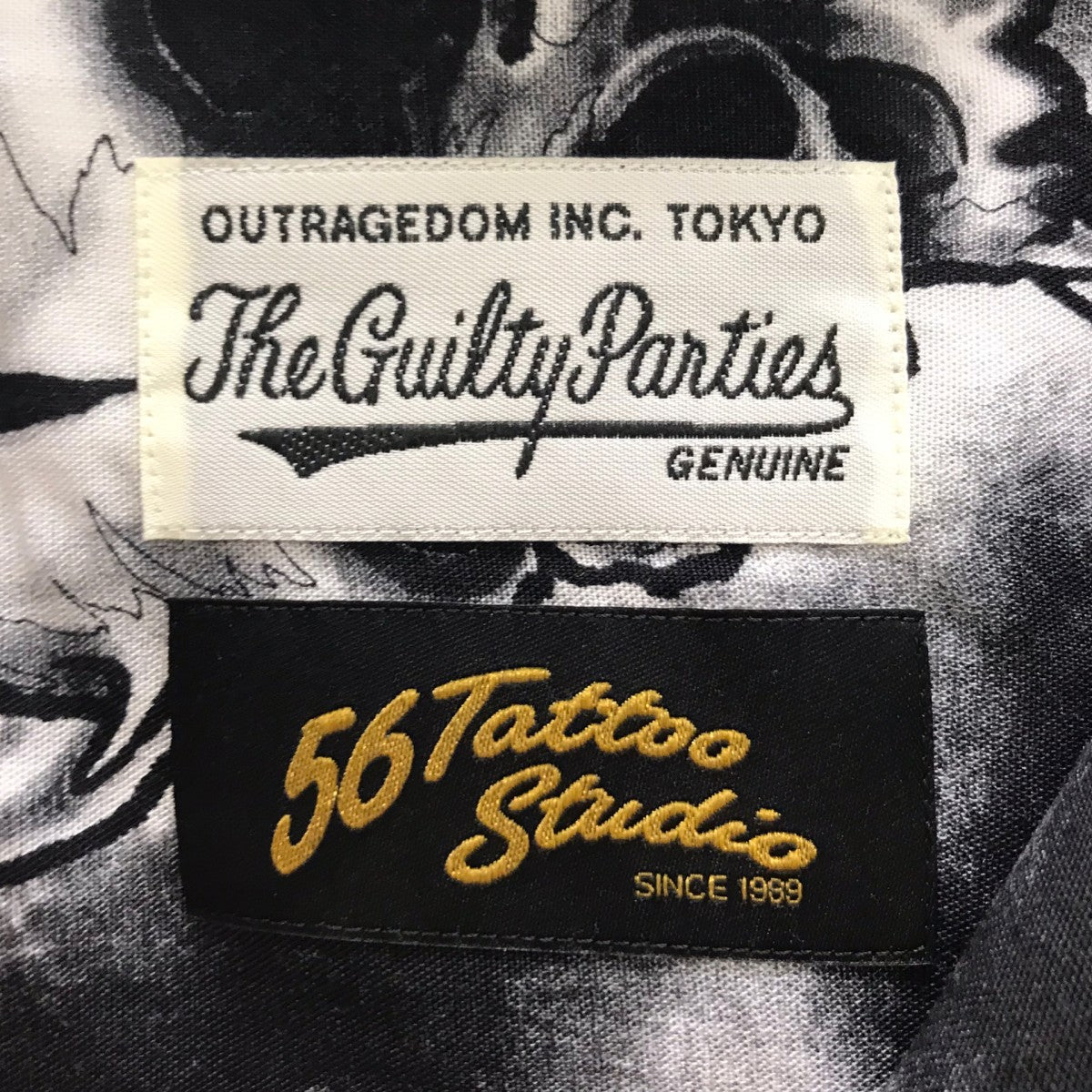 TATOO STUDIO HAWAIANSHIRT半袖シャツ