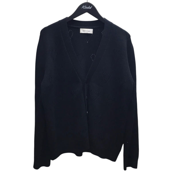 ERNEST W．BAKER(アーネスト ダブル ベイカー) HEARTS KNIT CARDIGAN
