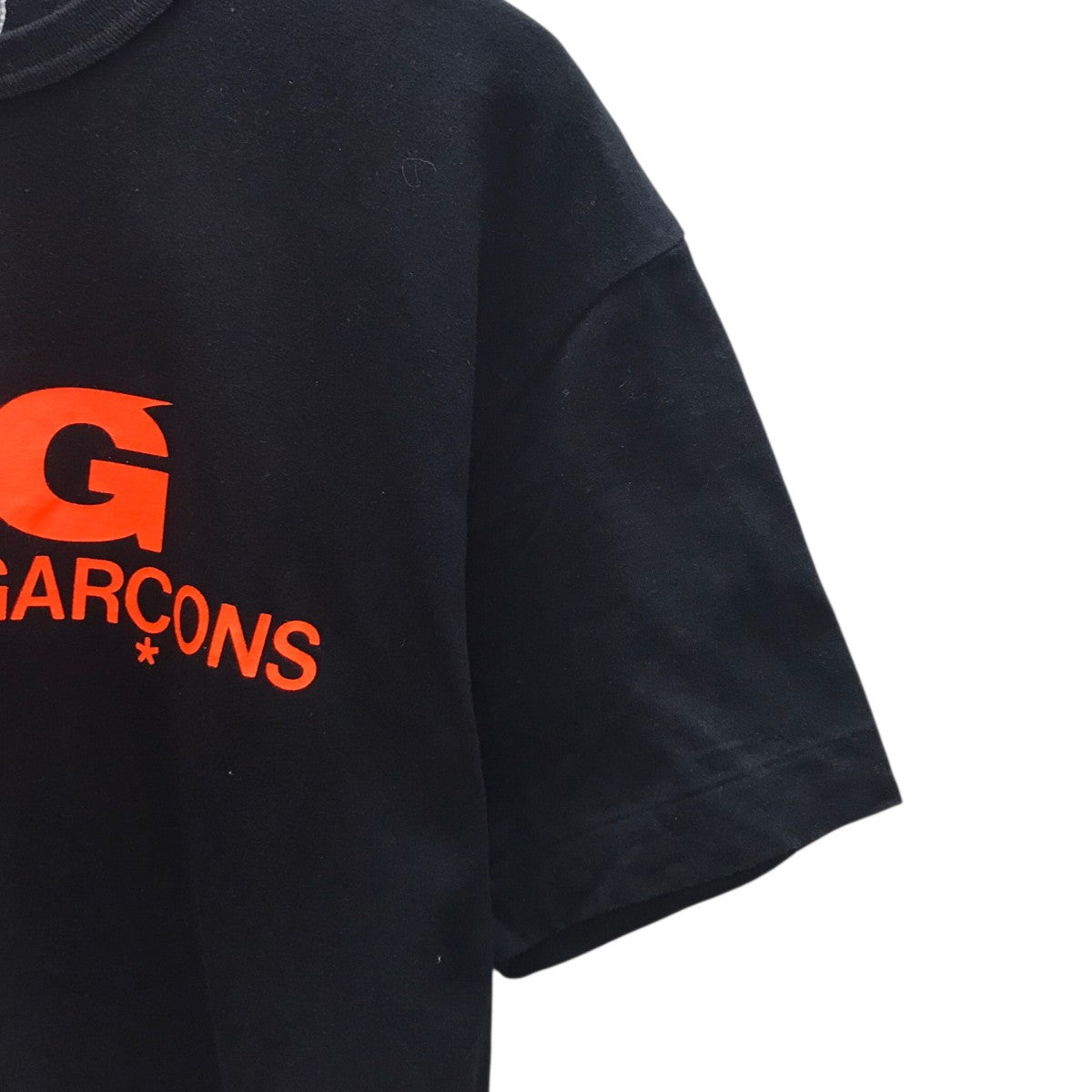 ネオン エアライン ロゴ バインダーネック Tシャツ