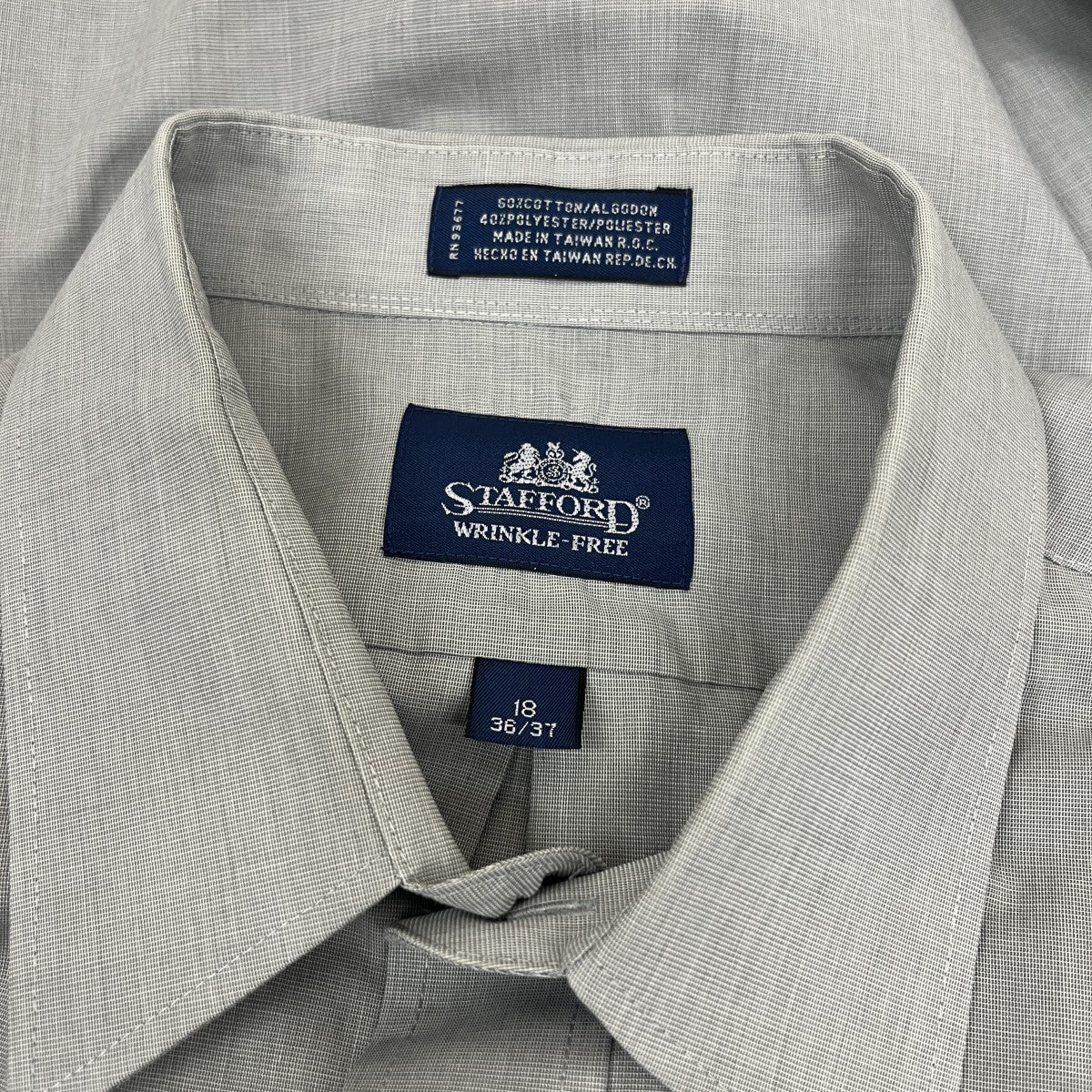 Stafford リメイク長袖シャツ 古着・中古-5枚目のアイテム画像