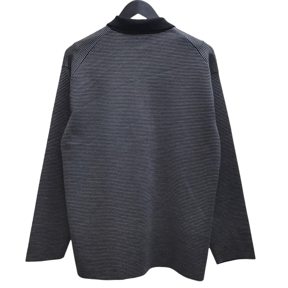 BATONER 【32G SMOOH WOOL POLO HALF ZIP】 ハーフジップポロシャツ 古着・中古-3枚目のアイテム画像