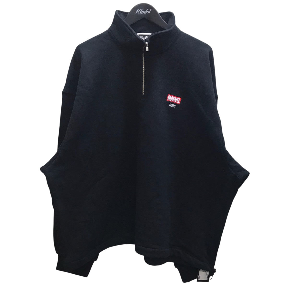 KITH×MARVEL Wolverine Nelson Quarter ZIp ハーフジップスウェット 25