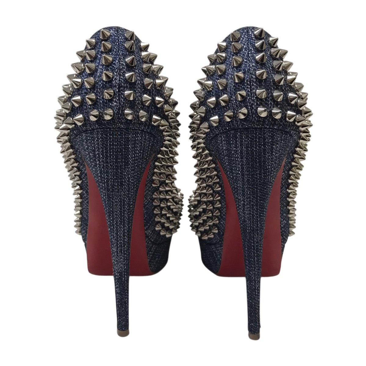 Christian Louboutin スタッズハイヒール 古着・中古-2枚目のアイテム画像