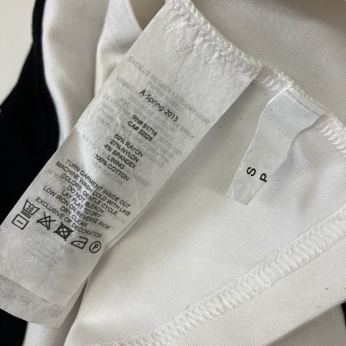 ARMANI EXCHANGE デザインキャミソール 古着・中古-3枚目のアイテム画像