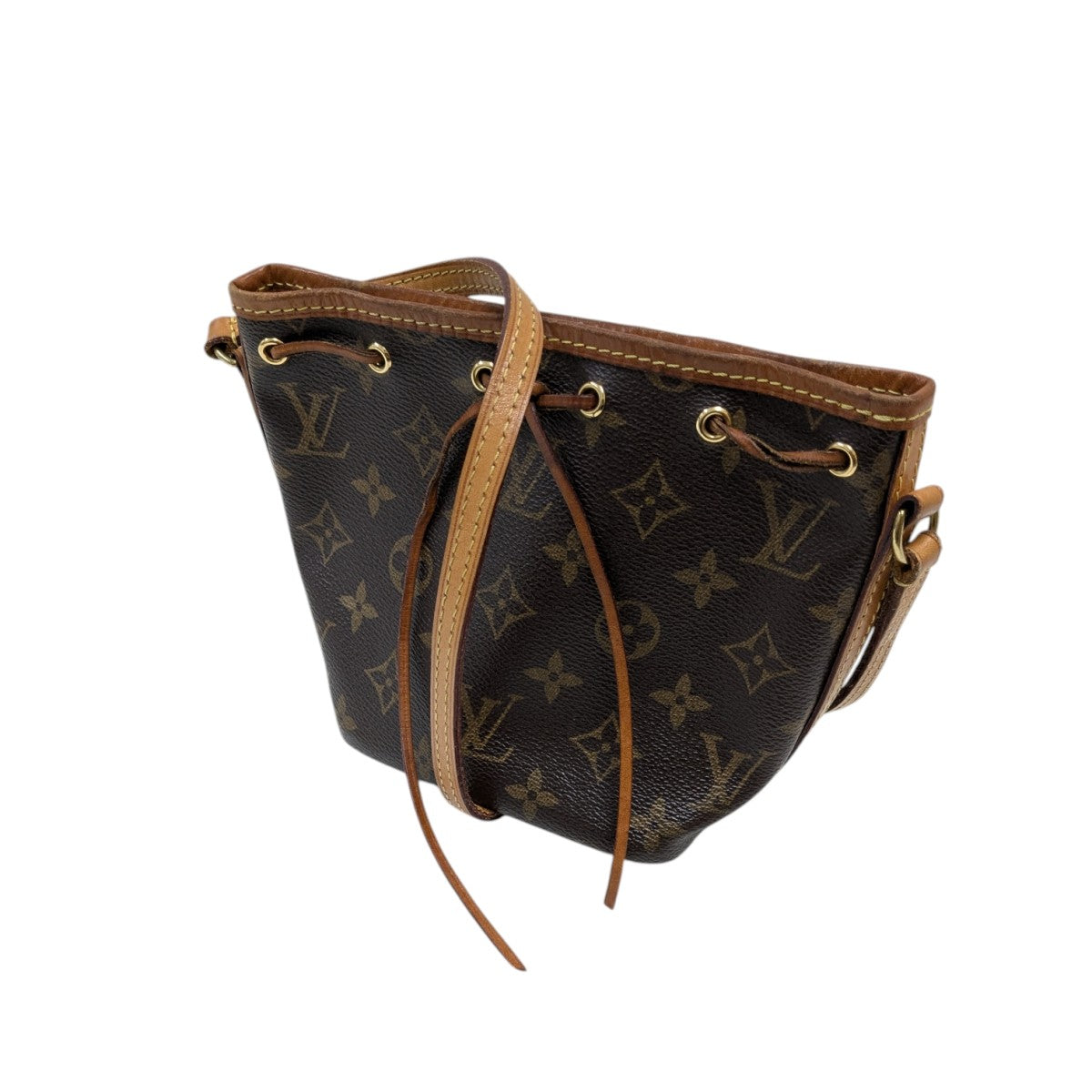 LOUIS VUITTON ナノ・ノエモノグラムショルダーバッグ 古着・中古-1枚目のアイテム画像