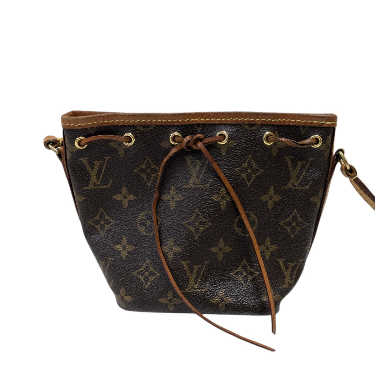 LOUIS VUITTON ナノ・ノエモノグラムショルダーバッグ 古着・中古-2枚目のアイテム画像