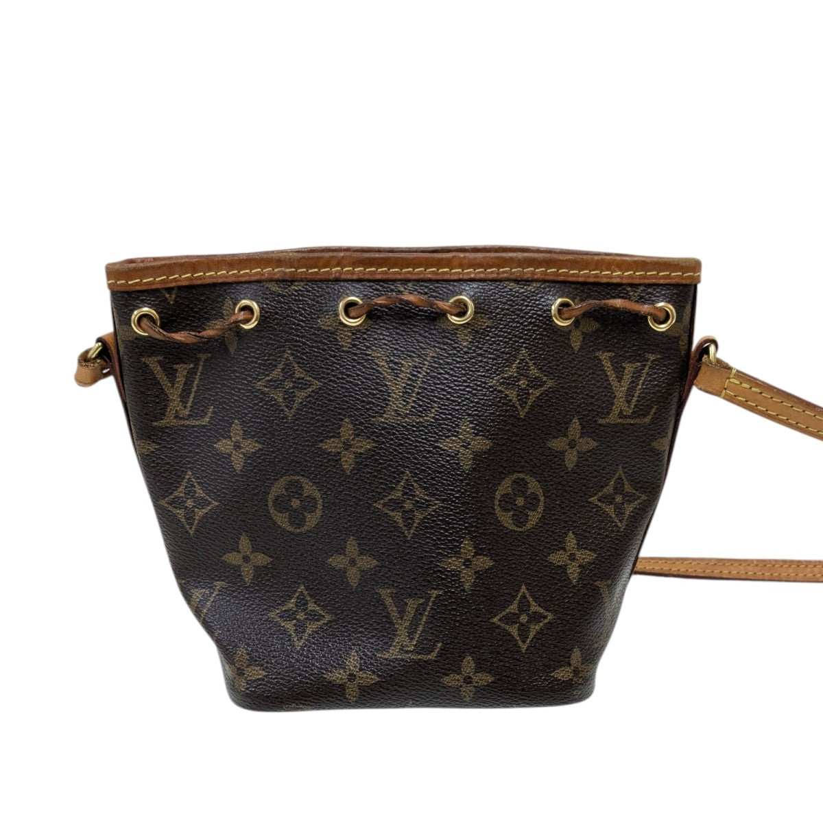 LOUIS VUITTON ナノ・ノエモノグラムショルダーバッグ 古着・中古-4枚目のアイテム画像