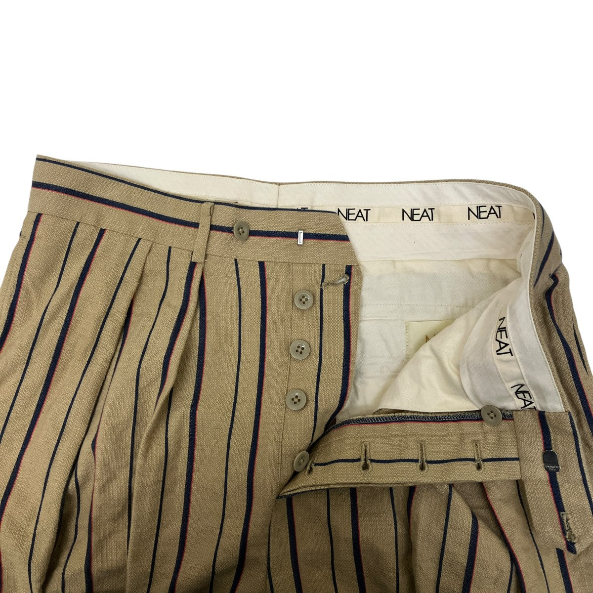 NEAT リネン混パンツ 古着・中古-3枚目のアイテム画像