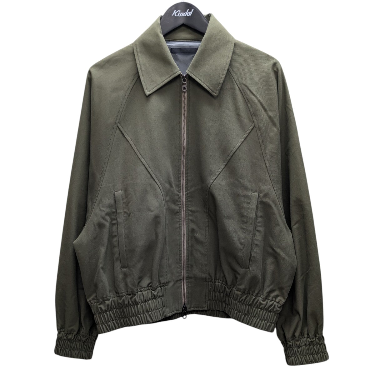 OVER SLEEVE BOMBER JACKET ジップブルゾン