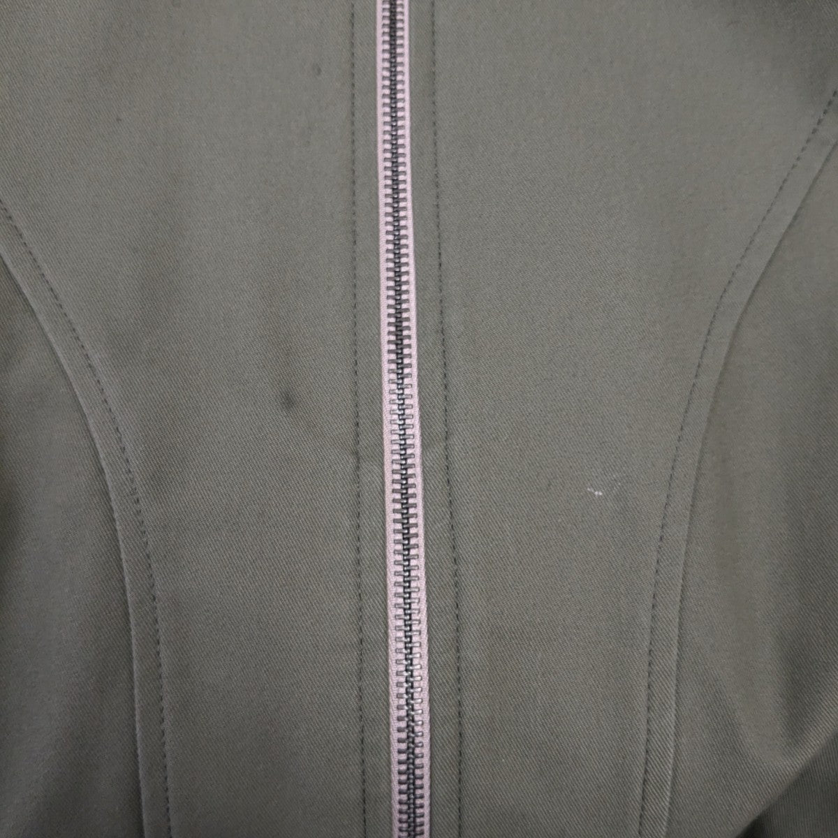 OVER SLEEVE BOMBER JACKET ジップブルゾン